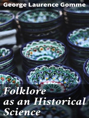 cover image of Folklore as an Historical Science